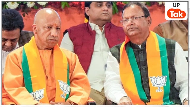 Photo: CM Yogi and Pankaj Chaudhary