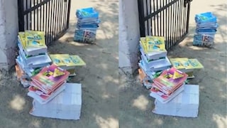 Raebareli News: रायबरेली में सरकारी किताबों की बर्बादी! स्कूल गेट पर कूड़े की तरह मिलीं बच्चों की Books, Video Viral UP Tak