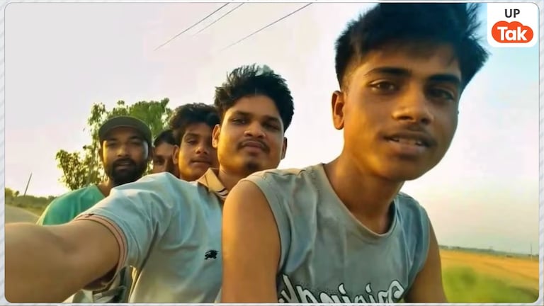 कौशांबी में फेसबुक पर वीडियो पोस्ट करने के 30 मिनट बाद 4 दोस्तों की दर्दनाक मौत, अचानक बिछ गईं लाशें Kaushambi accident, road accident, tractor trolley collision, bike stunt video, Facebook viral video, Uttar Pradesh news