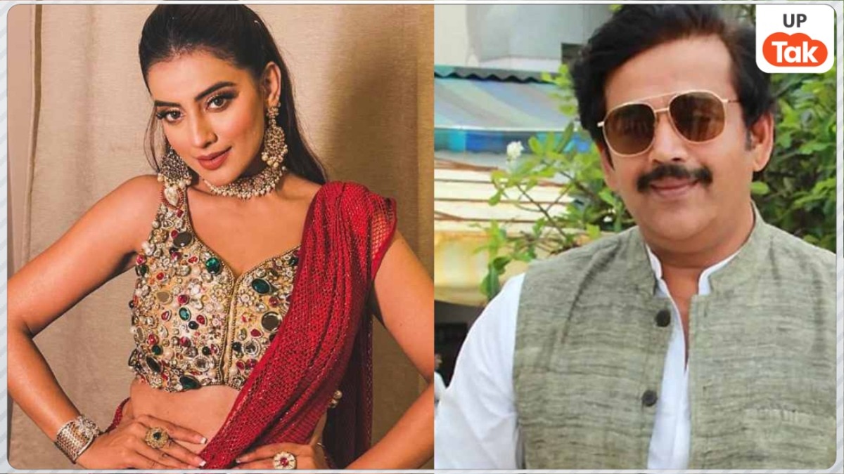 Akshara and Ravi Kishan