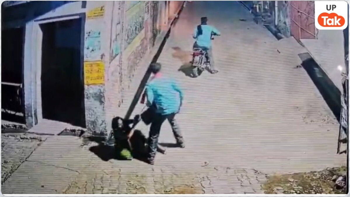 Etah News, Anita Chauhan, UP Crime News, Uttar Pradesh Police, Woman Bravery, Robbery Attempt, Police Encounter, Viral CCTV Video