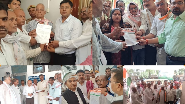 Ballia Congress Protest: महोबा दलित छात्रा कांड पर बलिया में कांग्रेस का हंगामा, योगी सरकार के ‘अपराध मुक्त यूपी’ दावे पर बड़ा हमला Ballia News