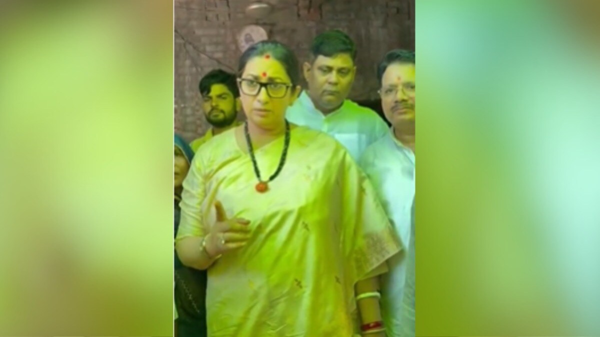 Smriti Irani visit Paswan Pasi Family: 8 महीने बाद अमेठी पहुंचीं स्मृति ईरानी, दिवंगत BJP बूथ अध्यक्ष के बच्चों की पढ़ाई का उठाया जिम्मा Amethi News