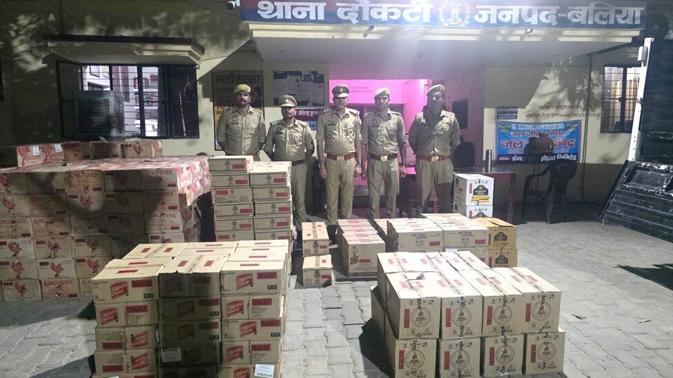  Ballia Illegal Liquor Seized