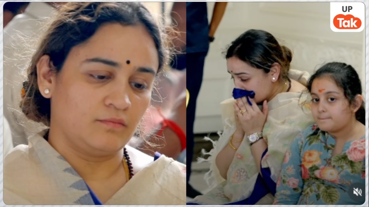 Aparna Yadav become emotional
