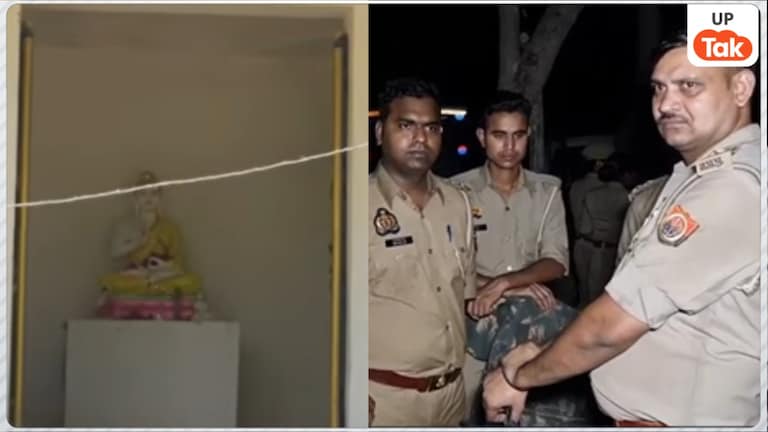 हरदोई में पुलिस और SDM की गाड़ियों पर मारे गए पत्थर, बुद्ध की प्रतिमा स्थापित करने को लेकर भारी बवाल Hardoi News