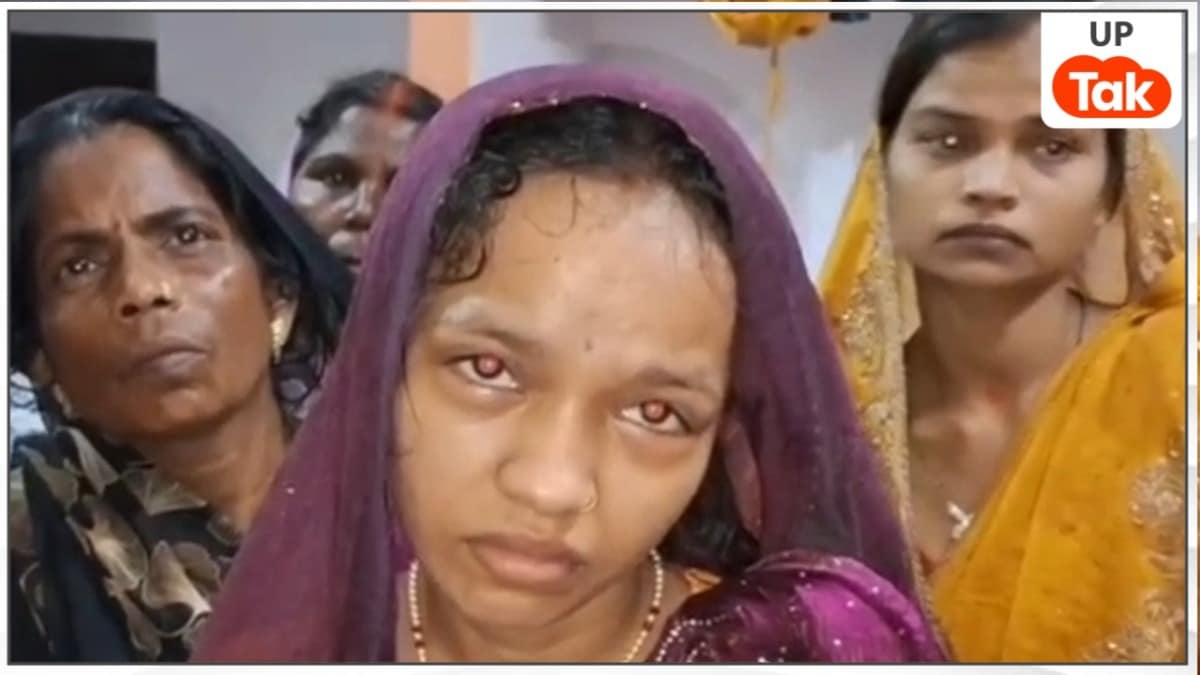 'शादी को एक महीना भी नहीं हुआ, मुझे विधवा बना दिया'... एनकाउंटर में मारे गए कमलेश बिंद की पत्नी ने रोते हुए दिखाया शादी का कार्ड Ghazipur Kamlesh Bind Encounter