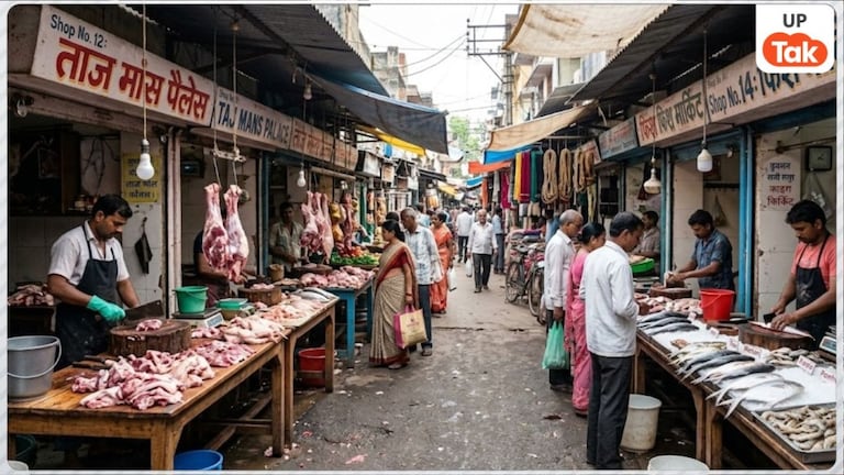 '...तो पहले ये काम करो', वाराणसी में मांस-मछली की दुकानों के लेकर आए नए फैसले पर इस तबके ने कह दी बड़ी बात UP Tak