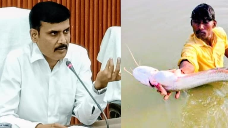 मछली पकड़ने वालों के लिए चेतावनी, नियम तोड़ने पर होगी कानूनी कार्रवाई, अब नहीं चलेगा जहरीले रसायनों से मछली का शिकार, डीएम ने दिखाई सख्ती Ballia News
