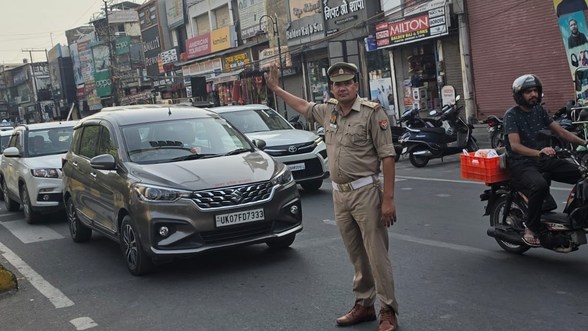 उत्तर प्रदेश, 75 हजार अभ्यर्थियों के सपनों की राह बनी सहारनपुर यातायात पुलिस, तीन दिन तक जाममुक्त रहीं शहर की सड़कें