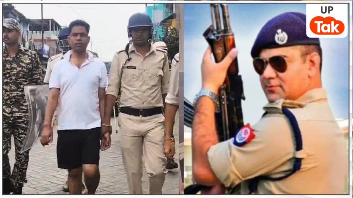 यूपी के IPS अजय पाल शर्मा को धमकी देने वाले TMC के जहांगीर खान को हाफ पैंट में कराई गई परेड... फाल्टा में ही निकाला जुलूस! Jahangir Khan and IPS Ajay Pal Sharma