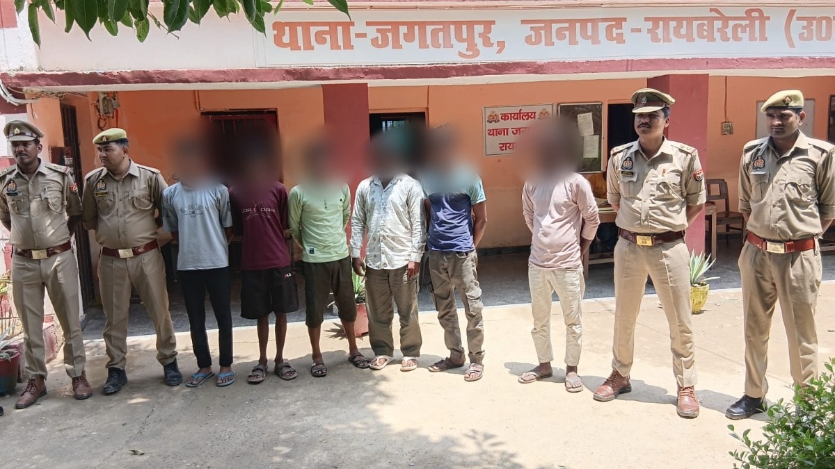 जगतपुर पुलिस ने गैंगस्टर एक्ट के छह आरोपियों को दबोचा, गिरोह का सरगना भी चढ़ा हत्थे Raebareli gangster act