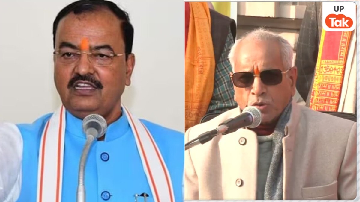 सीएम योगी के अयोध्या दौरे के बीच चंपत राय की दूरी पर डिप्टी सीएम केशव मौर्य ने दिया अपना पहला रिएक्शन Keshav Maurya and Champat Rai