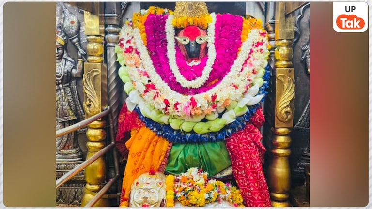 विंध्याचल मंदिर के चढ़ावे पर उठे सवाल...! राजन पाठक ने सोने और चांदी के आभूषणों का रिकॉर्ड नहीं बनाने का लगाया आरोप Vindhyachal Dham Donation Records News