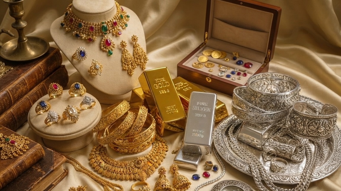 Mirzapur Gold Silver Rate: मिर्जापुर में सोने की कीमत में बढ़ोतरी, चांदी में आई गिरावट, जानिए अपने जिले के सराफा बाजार का रेट