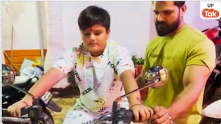 बेटे को Vlogging सिखाने लगे खेसारी लाल यादव, 11 साल के ऋषभ के फॉलोवर्स देख चौंक जाएंगे Khesari with his Son