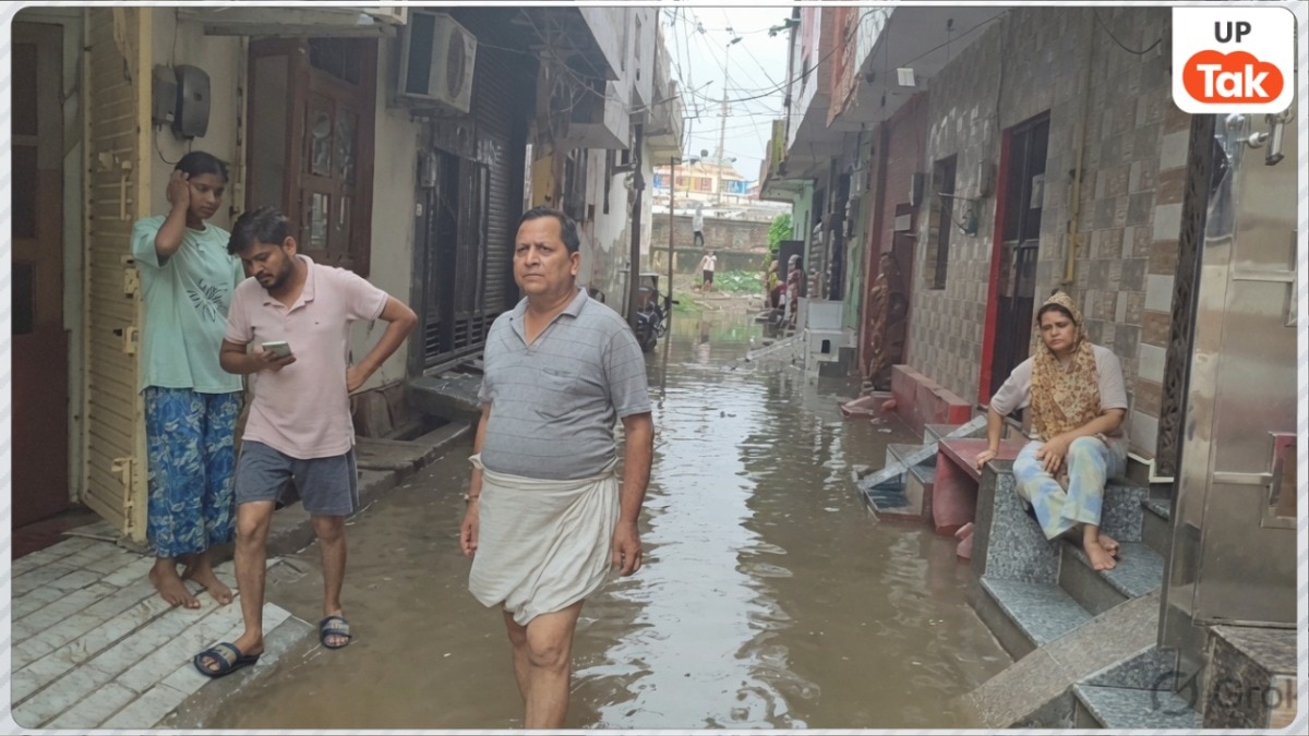 गाजियाबाद के सर्वोदय नगर इलाके में पानी भरने से मासूम की मौत, गुस्साए लोगों ने कह डाली ये बात