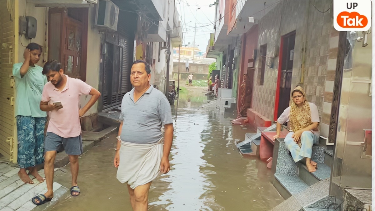 गाजियाबाद के सर्वोदय नगर इलाके में पानी भरने से मासूम की मौत, गुस्साए लोगों ने कह डाली ये बात