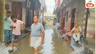 गाजियाबाद के सर्वोदय नगर इलाके में पानी भरने से मासूम की मौत, गुस्साए लोगों ने कह डाली ये बात Ghaziabad Waterlogging