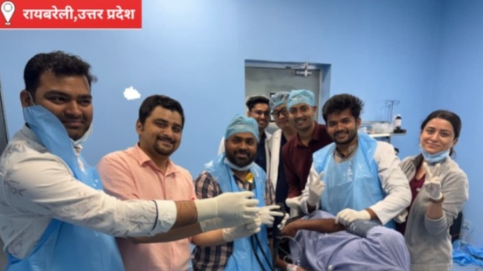 Raebareli News: एम्स रायबरेली ने किया कमाल, बिना ऑपरेशन एंडोस्कोपी से पेट से निकाली आम की गुठली, मरीज को मिला नया जीवन