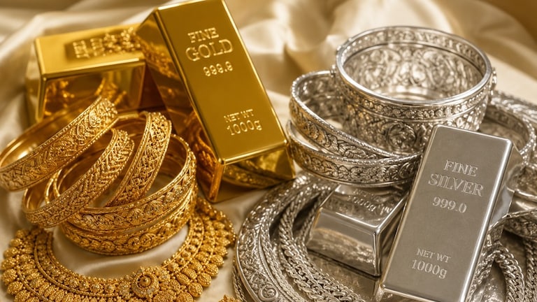 Gold Silver Price Today: रायबरेली के सराफा बाजार में बढ़ी हलचल, शादियों के लिए एडवांस बुकिंग शुरू, मांग में 20 प्रतिशत तक का इजाफा रायबरेली के सराफा बाजार में बढ़ी हलचल, शादियों के लिए एडवांस बुकिंग शुरू, मांग में 20 प्रतिशत तक का इजाफा