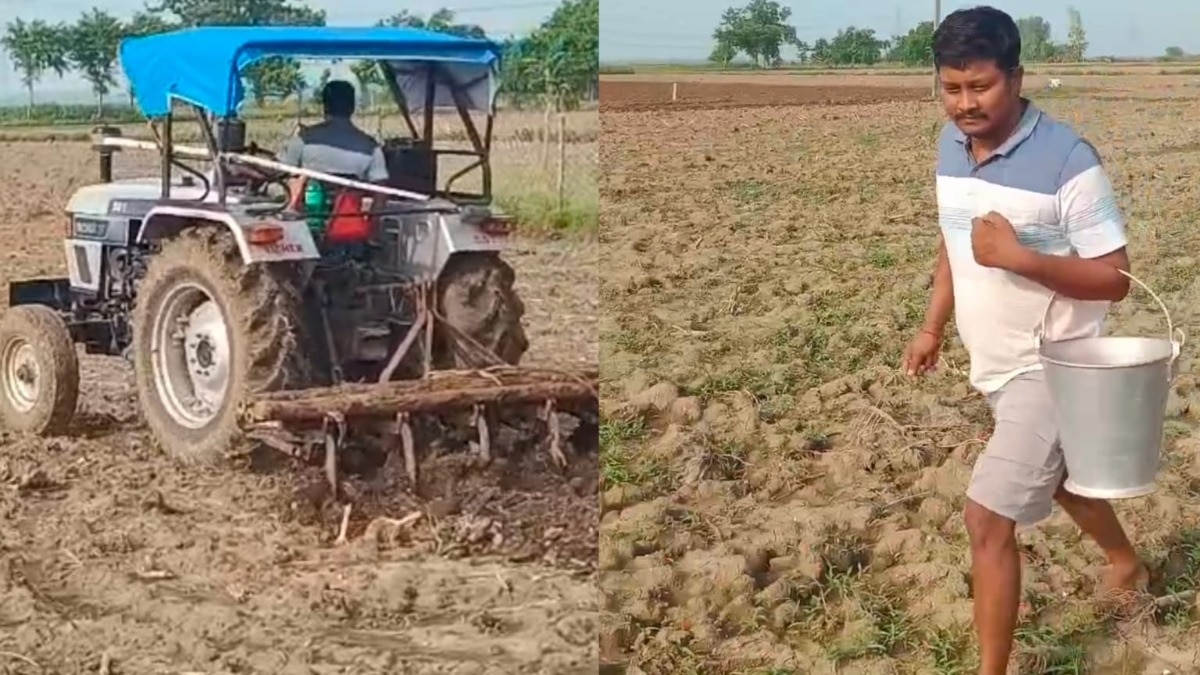 मानसून की बेरुखी से बलिया में खेती पर संकट, बारिश के इंतजार में किसान 