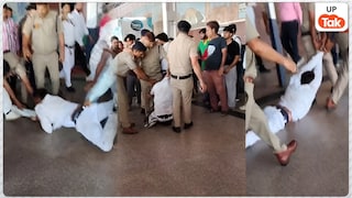 आगरा में डिप्टी स्टेशन अधीक्षक नरेंद्र चाहर को घसीटने पर बोले RPF के सीनियर DSC- जवान ड्यूटी कर रहे थे, फिर क्या हुआ कि भड़क गए? Agra Cantt Station Clash News