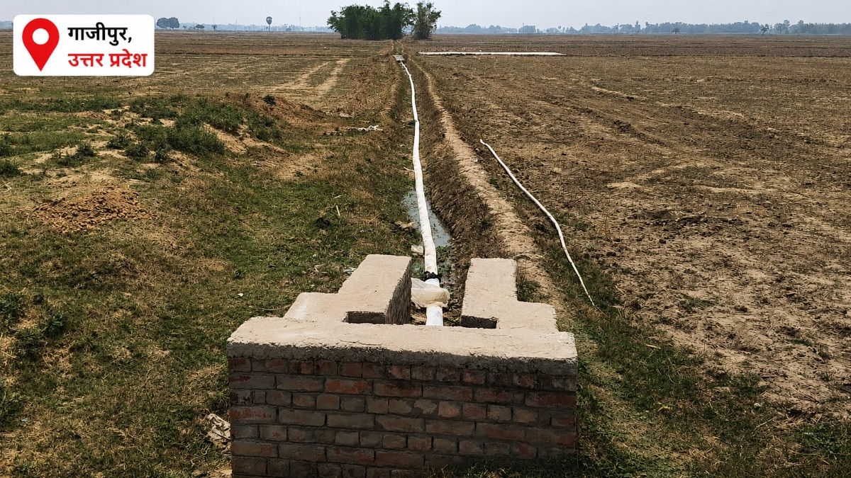  बारिश की बेरुखी से सूखी नहरें, जमानिया-सेवराई में सिंचाई संकट गहराया, बिजली की मांग बढ़ी