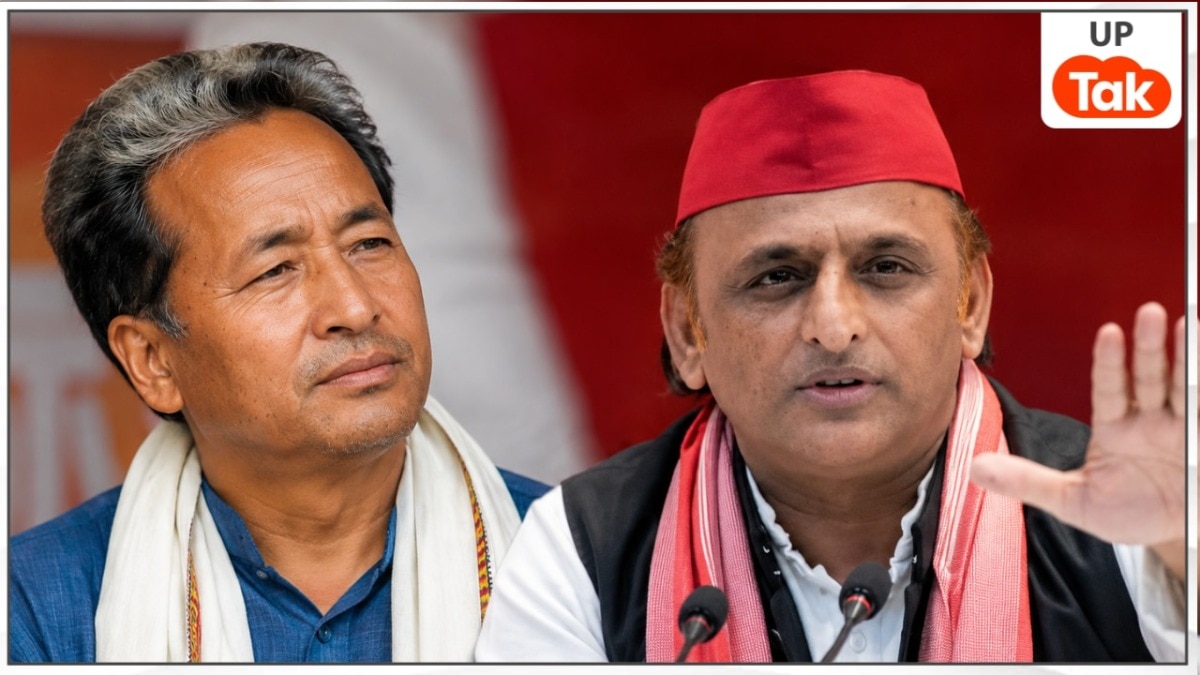 सोनम वांगचुक को जंतर-मंतर से हटाने पर पत्नी गीतांजलि ने उठाए बड़े सवाल, अब अखिलेश यादव ने भी गुस्से में कही ये बात