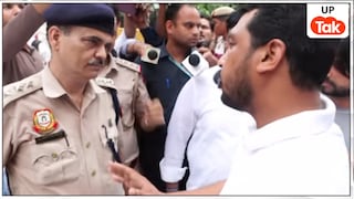 जंतर-मंतर पहुंचे चंद्रशेखर आजाद की दिल्ली पुलिस से हुई तगड़ी बहस, फिर नगीना सांसद ने दिया ये बयान Chandrashekhar Azad at Jantar Mantar