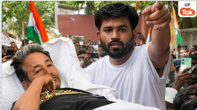 अभिजीत दीपके को मिल गया सोनम वांगचुक का सीक्रेट मैसेज, अभी भी जारी रहेगा अनशन? Sonam Wangchuk secret message
