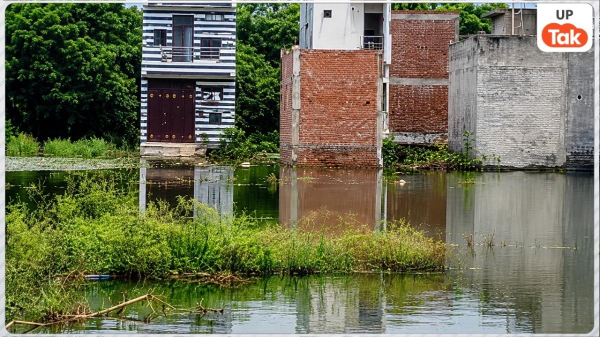 Ghaziabad Hindon River water level