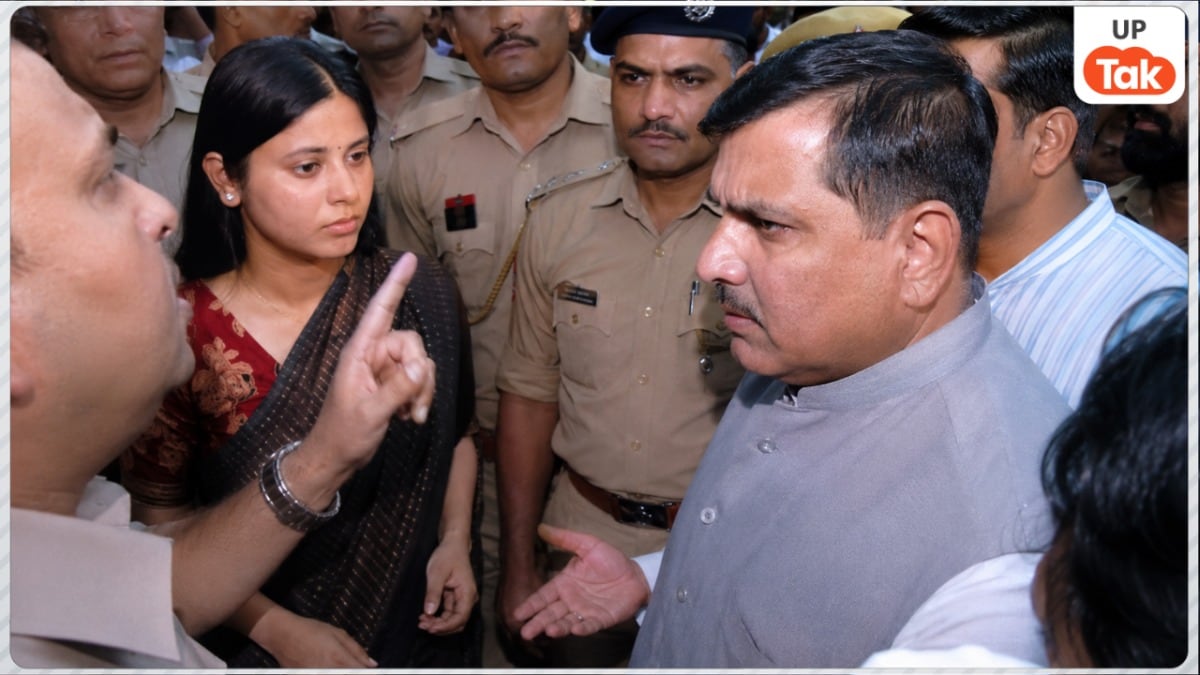 सोनम वांगचुक से मिलने पहुंचीं सपा सांसद प्रिया सरोज अस्पताल के सामने पुलिस से भिड़ गईं, बोलीं-'हमें कोई नहीं रोक सकता' Priya Saroj