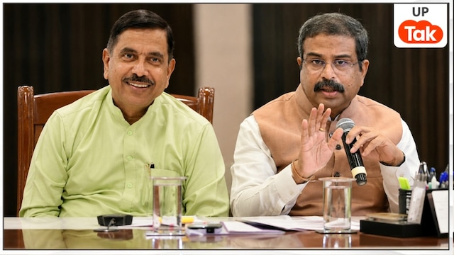 Photo: Prahlad Joshi and Dharmendra Pradhan