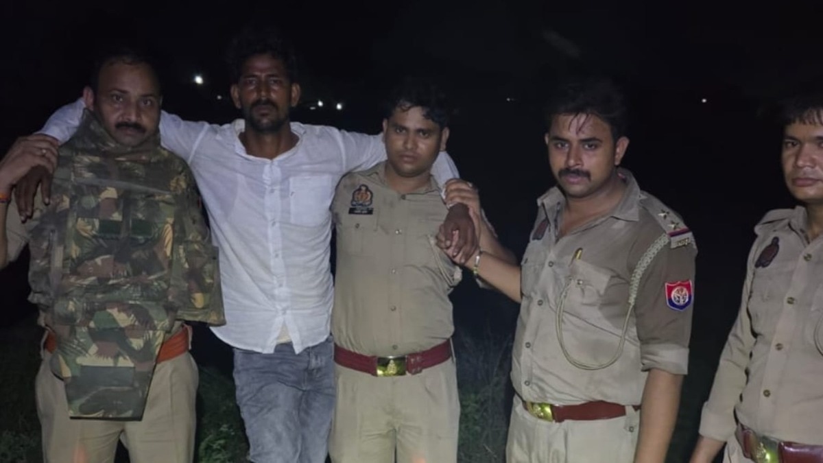 गोली, घेराबंदी और गिरफ्तारी, बलिया में गौ तस्कर और पुलिस के बीच मुठभेड़, दो गिरफ्तार
