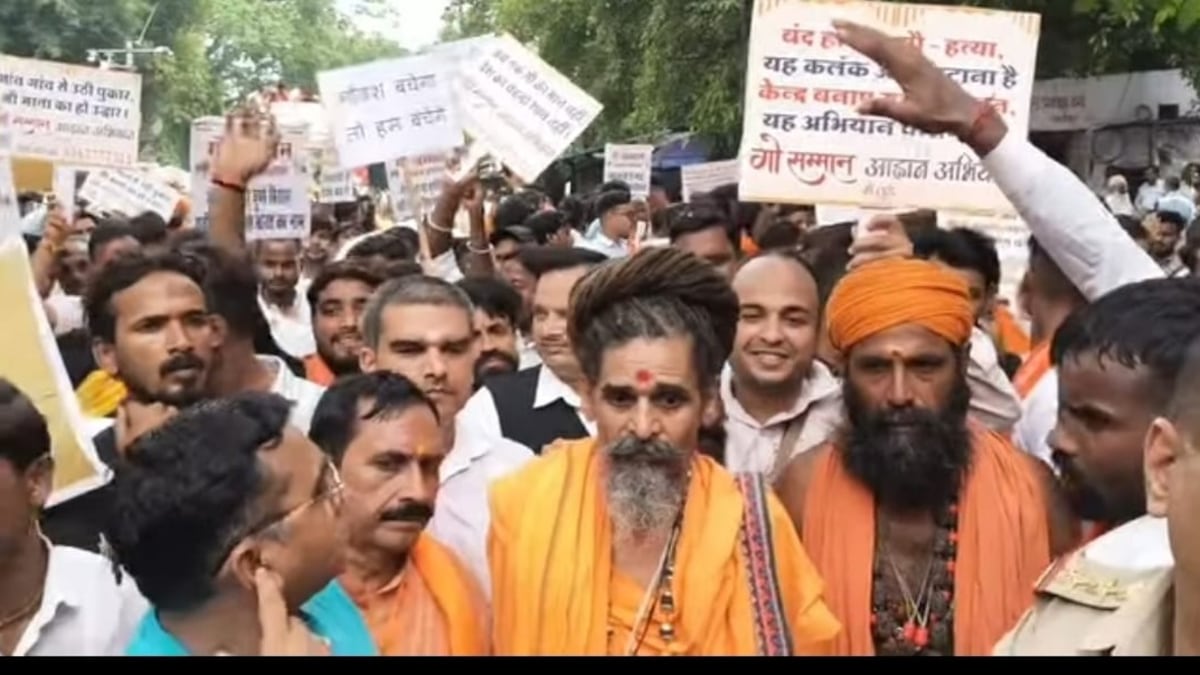 Bareilly News: गौमाता को राष्ट्रमाता का दर्जा देने की मांग तेज, गौसेवकों ने बरेली कलेक्ट्रेट पर किया प्रदर्शन गौमाता को राष्ट्रमाता का दर्जा देने की मांग तेज, गौसेवकों ने बरेली कलेक्ट्रेट पर किया प्रदर्शन