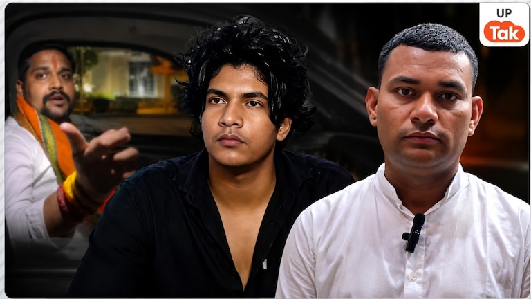 जंतर-मंतर प्रोटेस्ट में गए बरेली के असिस्टेंट प्रोफेसर की गई नौकरी, सत्यम पंडित से पिटने वाले छात्र आयुष से मिलकर बोले- 'मैं भी पीड़ित' Ayush and Mohit Bhardwaj Jantar Mantar Protest