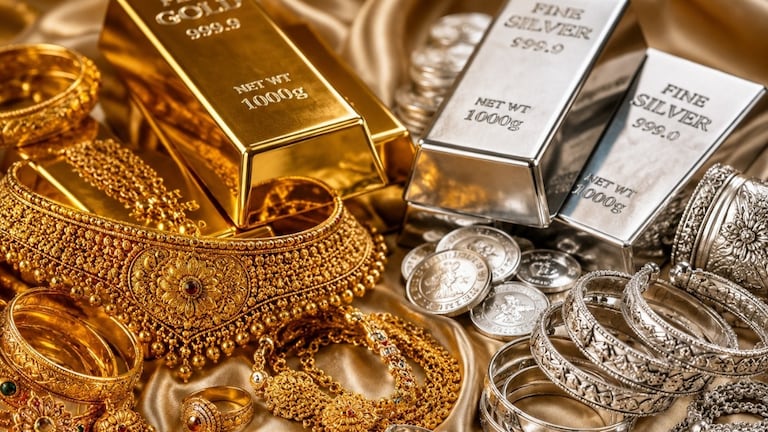 Mathura Gold Silver Rate Today: ऊंचे भाव के बावजूद मथुरा सर्राफा बाजार में ग्राहकी बरकरार, त्योहारी सीजन की आहट से बढ़ी खरीदारी ऊंचे भाव के बावजूद मथुरा सर्राफा बाजार में ग्राहकी बरकरार, त्योहारी सीजन की आहट से बढ़ी खरीदारी