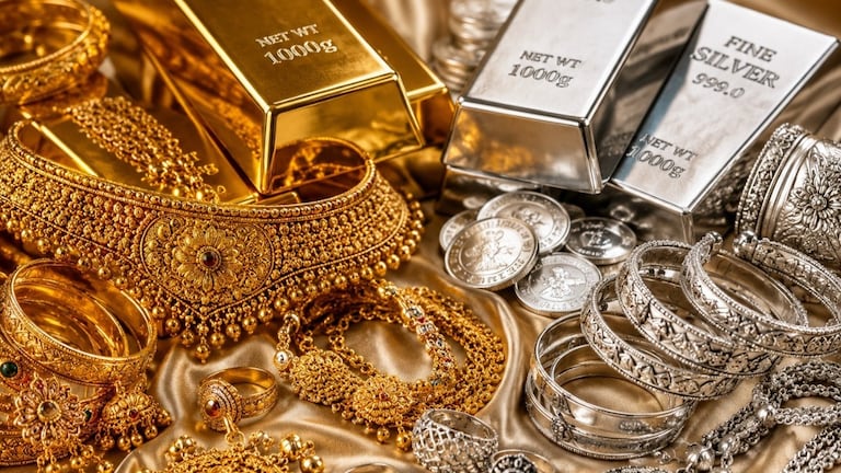 Mathura Gold Silver Price Today: मथुरा सराफा बाजार में सोने-चांदी की चमक बढ़ी, निवेशकों की दिलचस्पी से कारोबार में तेजी मथुरा सराफा बाजार में सोने-चांदी की चमक बढ़ी, निवेशकों की दिलचस्पी से कारोबार में तेजी