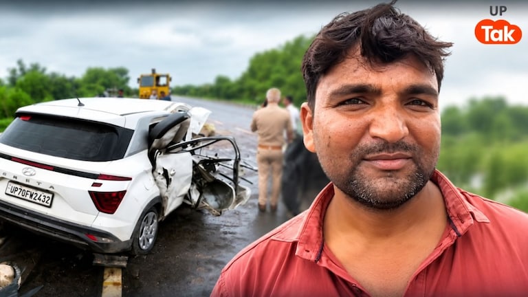 अतीक के बेटे की कार के कैसे उड़े परखच्चे? चश्मदीद ने बता दी एक-एक बात UP Tak