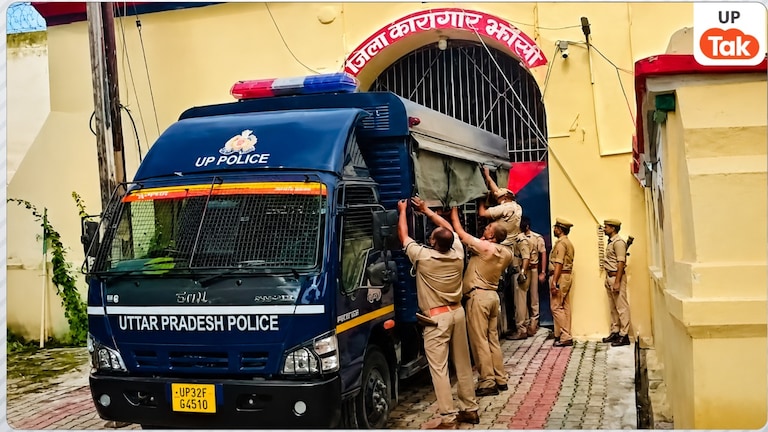 छोटे भाई की मौत का सदमा, आबान को आखिरी विदाई देने जेल से निकला अतीक का बेटा अली Ali Ahmed Prayagraj Parole News