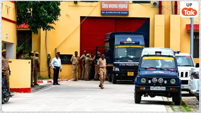 लखनऊ जेल से बाहर आया अतीक का बेटा उमर अहमद, पहली फोटो आई सामने UP Tak