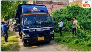 अबान के जनाजे में पहुंचे अतीक के दोनों बेटे अली-उमर, कसारी मसारी कब्रिस्तान में बढ़ी पुलिस सुरक्षा Aban Ahmed Funeral Prayagraj News