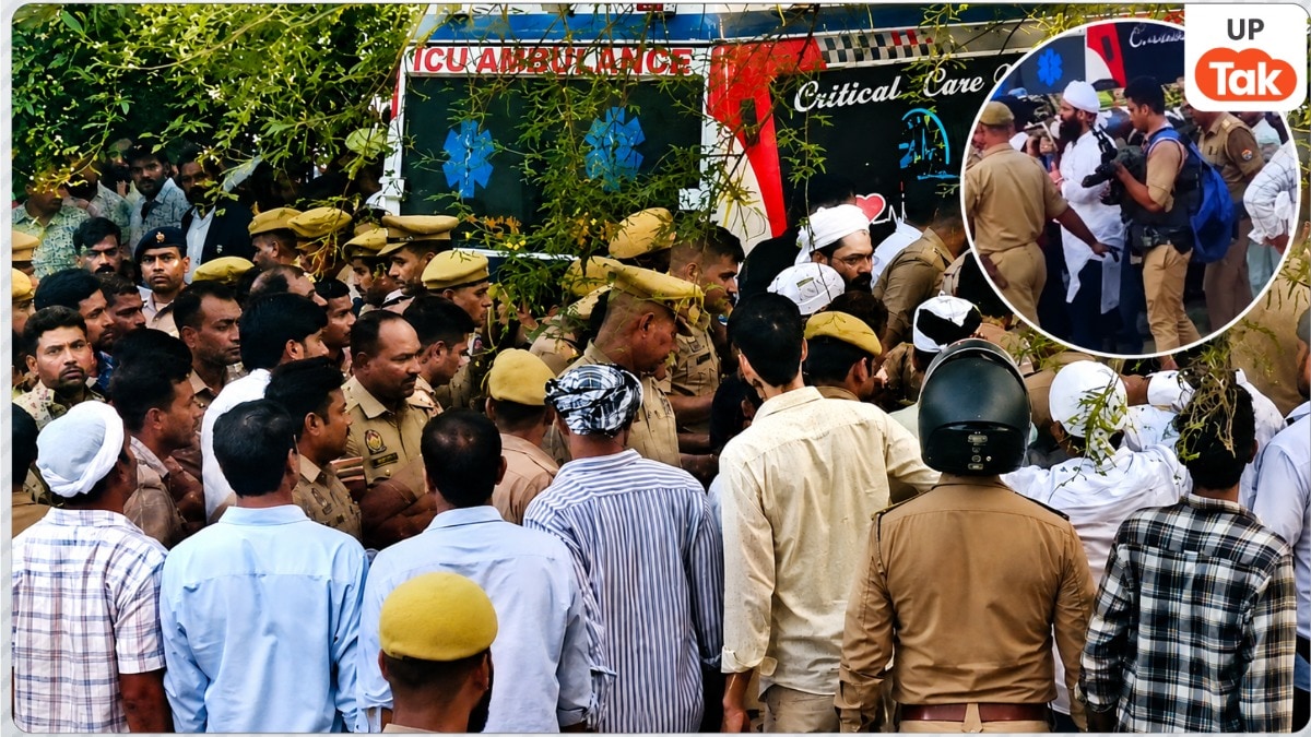 अबान अहमद को कंधा देने के बाद ऐसी हालत में लौटे अली-उमर, नम आंखों से दी भाई को आखिरी विदाई Ali-Umar Prayagraj News