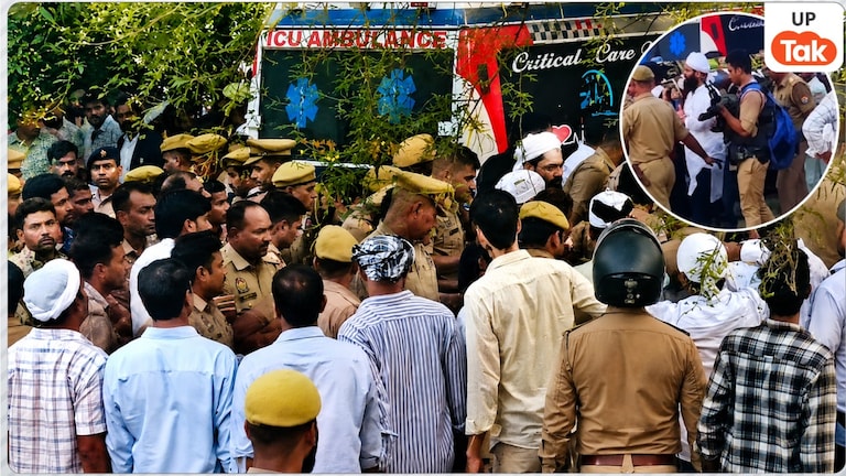 अबान अहमद को कंधा देने के बाद ऐसी हालत में लौटे अली-उमर, नम आंखों से दी भाई को आखिरी विदाई Ali-Umar Prayagraj News