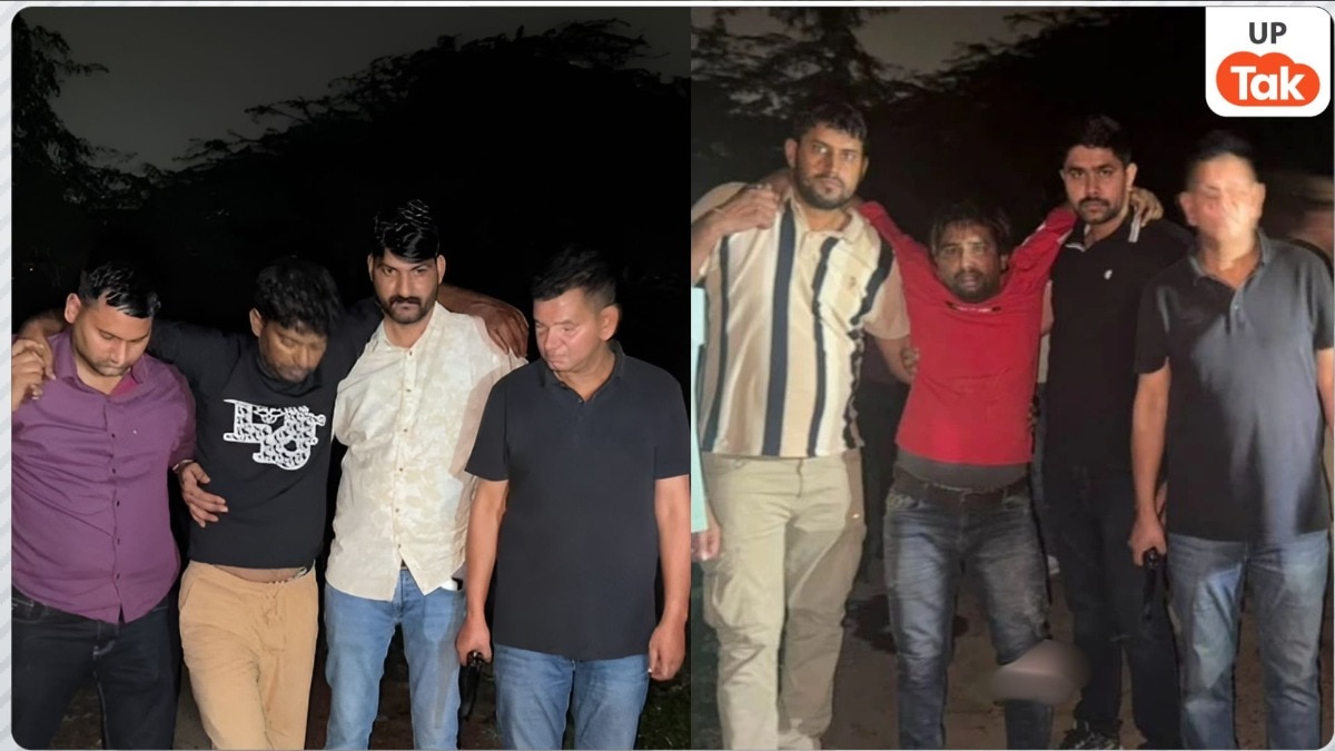 21 किलो गांजा लेकर घूम रहे थे अनस, दिलशाद और असलम, गाजियाबाद पुलिस ने घेरा तो चलीं गोलियां, पकड़े गए तीनों