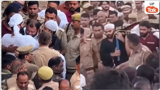 अबान की अंतिम विदाई में अतीक के तीनों बेटे उमर, अली और अजहम एक-दूसरे से लिपटकर फूट-फूटकर रोए, सामने आई तस्वीर Umar, Ali and Azham Prayagraj News