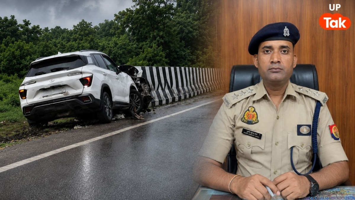 क्या वो वीडियो सच में अतीक के बेटे आबान के एक्सीडेंट का है? आ गया पुलिस का जवाब