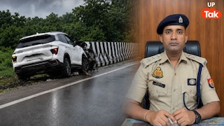 क्या वो वीडियो सच में अतीक के बेटे आबान के एक्सीडेंट का है? आ गया पुलिस का जवाब UP Tak