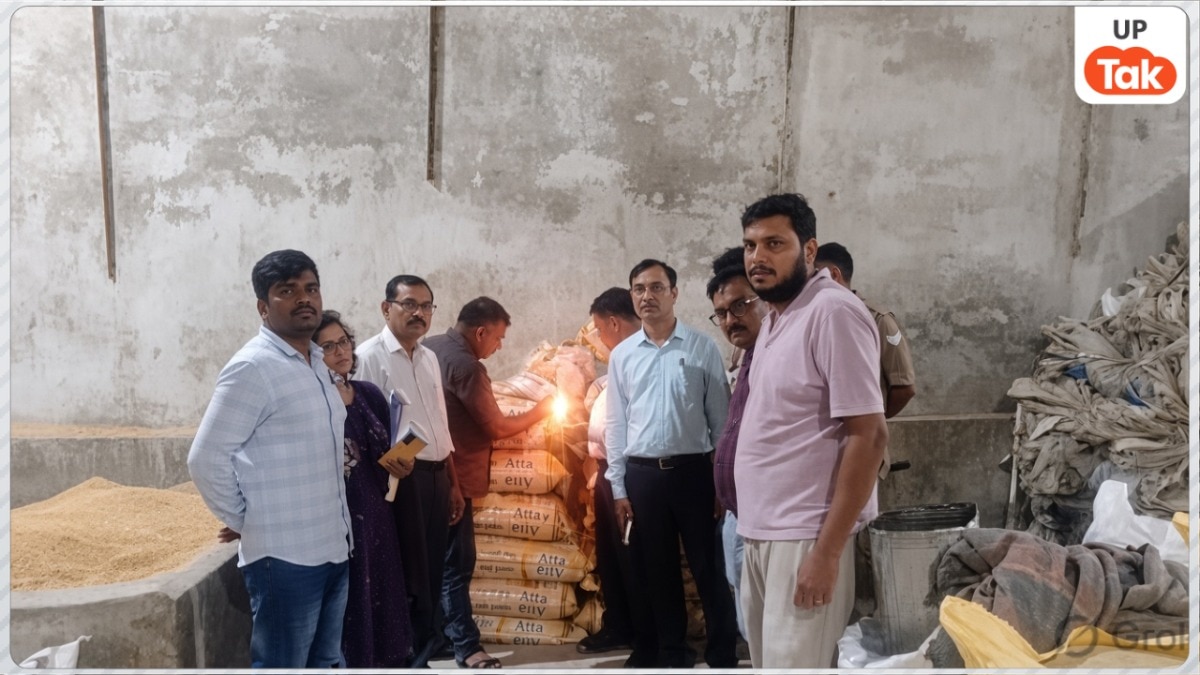 आटे की क्वालिटी बढ़ाने के लिए ये क्या मिला दिया? आगरा की इस मिल में चल रहा था गजब फ्रॉड